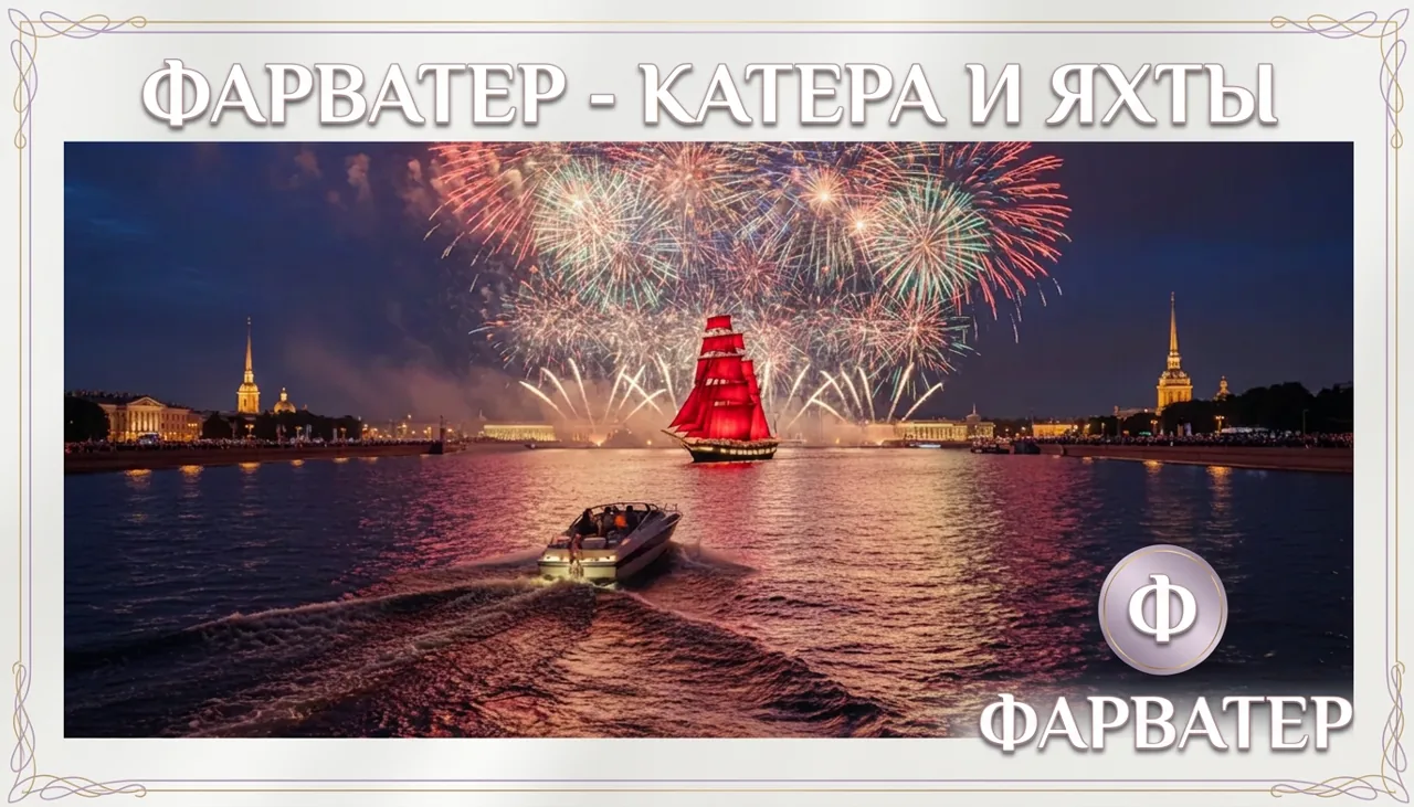 Катер на праздник Алые Паруса