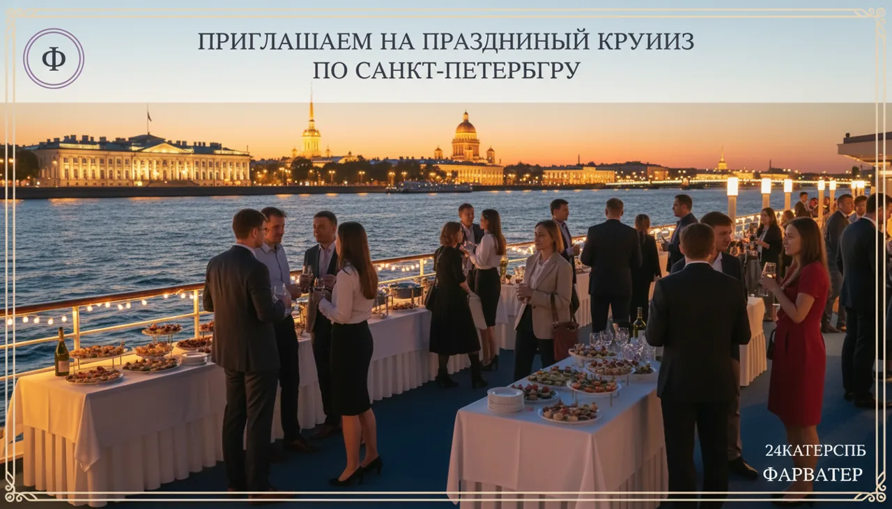 Корпоратив на теплоходе