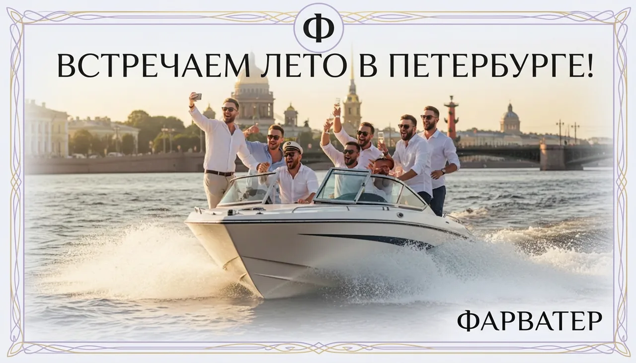 Мальчишник на катере