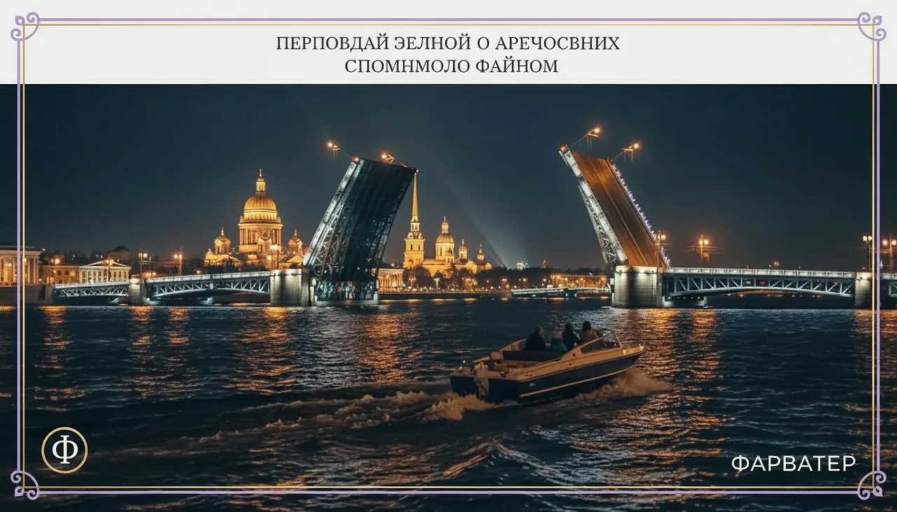 Экскурсия к разводным мостам