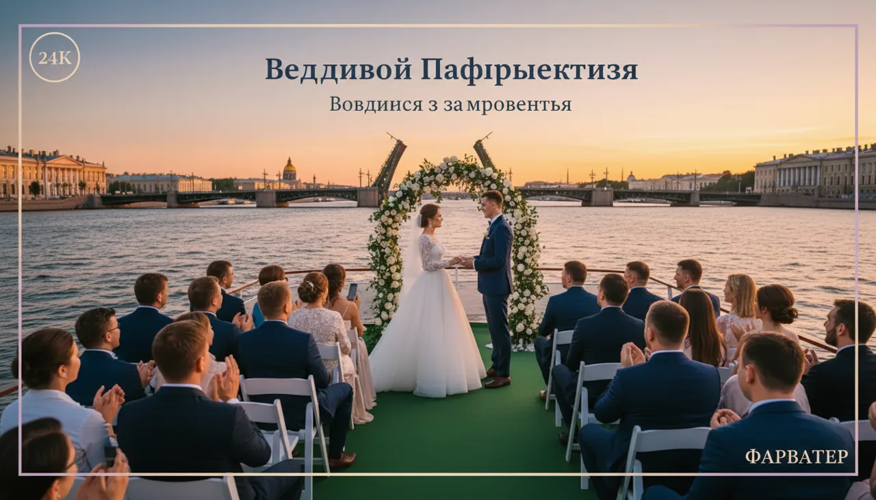 Свадьба на теплоходе