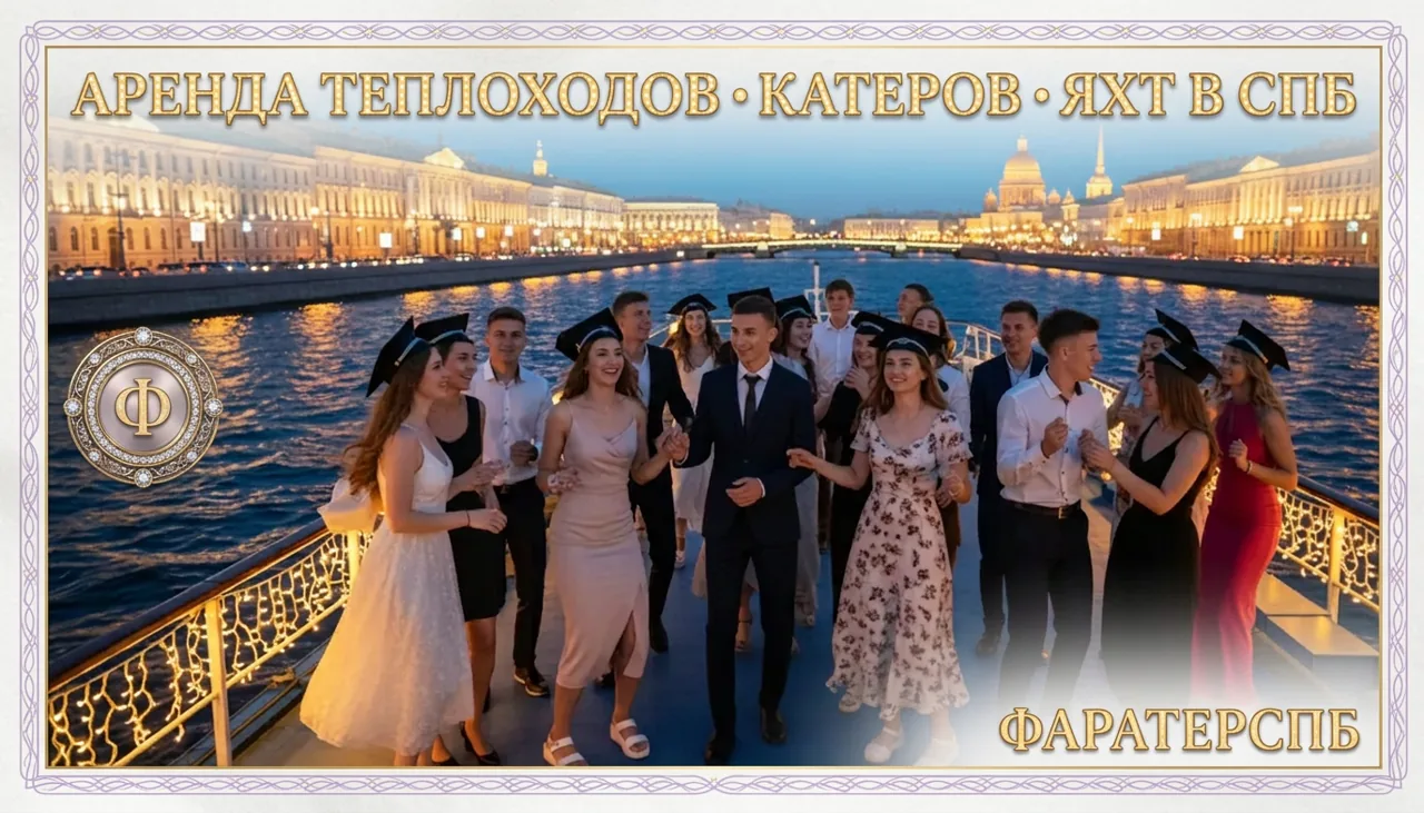 Выпускной 9 класса на теплоходе