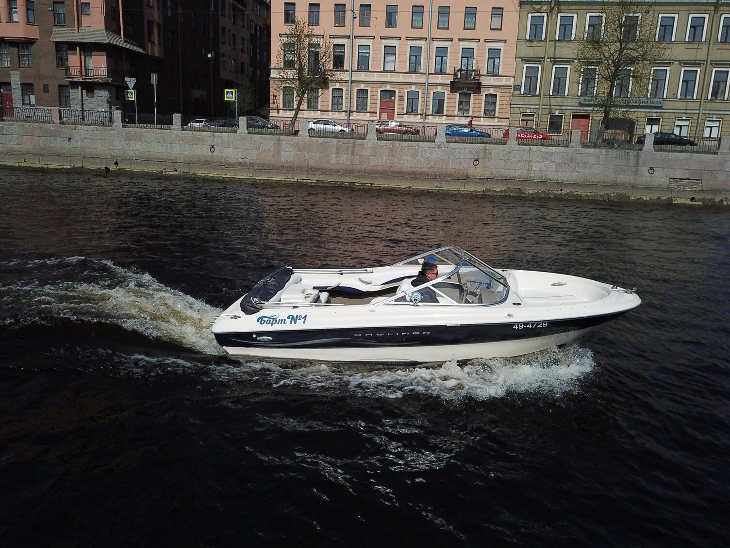 Прокат катера «Борт №1» в Петербурге — водная прогулка — фото 13