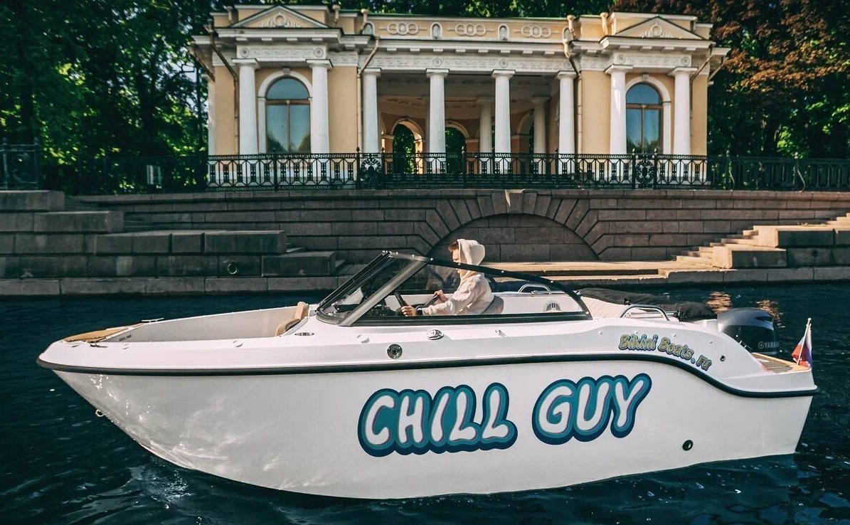 Прокат катера «Чилл Гай / Chill Guy» в Петербурге — водная прогулка — фото 13