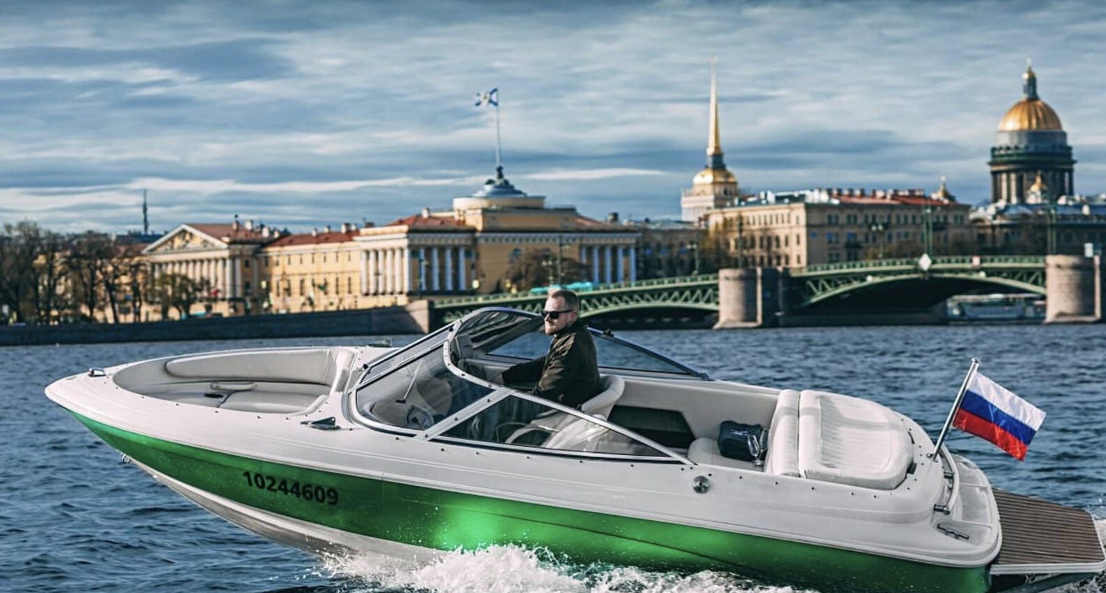 Прогулка по рекам на катере «Гринго»