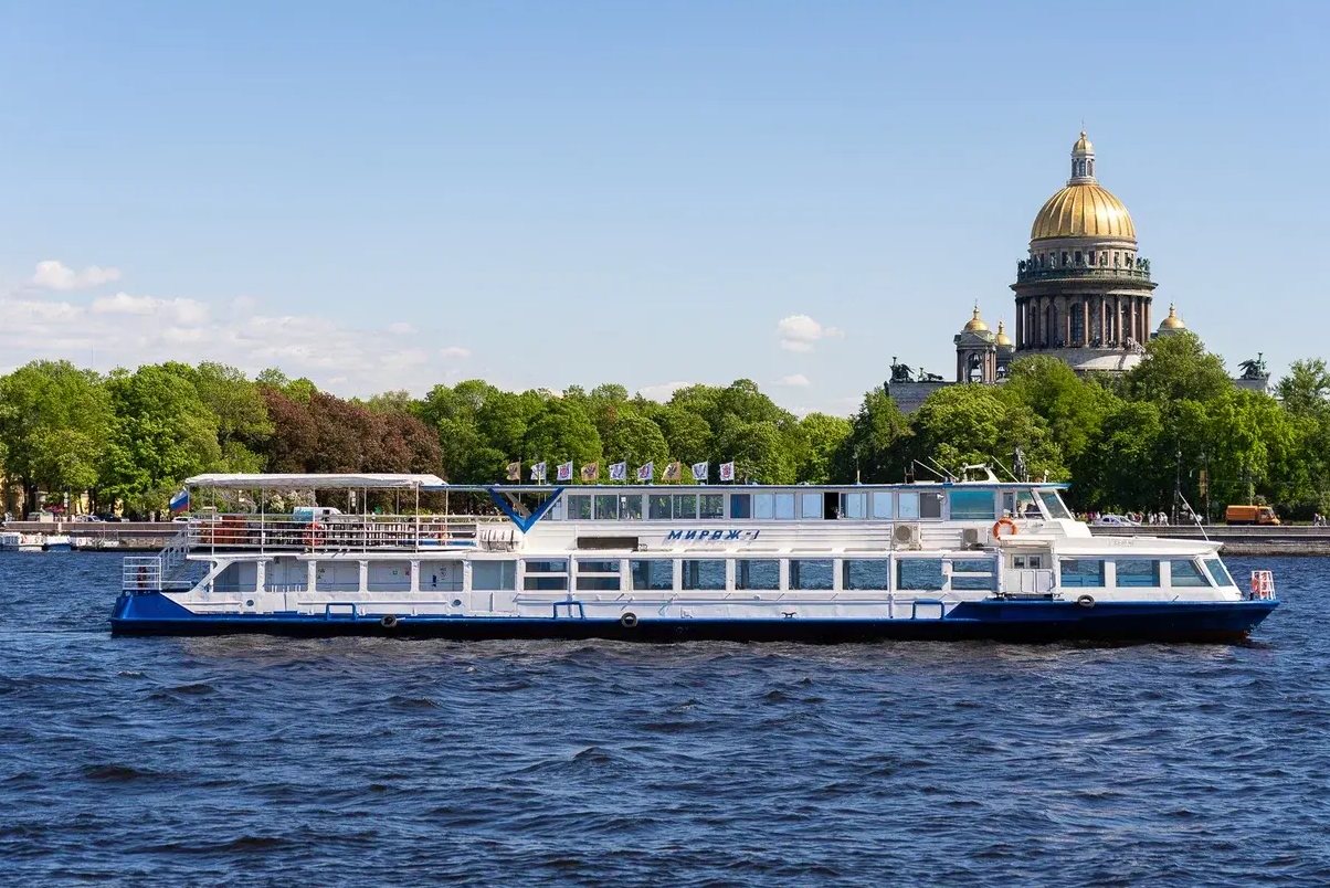 Прогулка по рекам на теплоходе «Мираж»