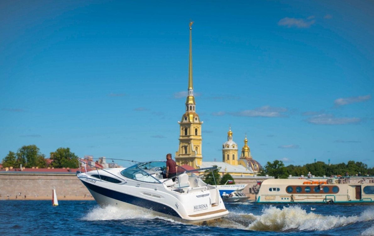 Катер «Мурена» у причала — прокат в СПб — фото 14