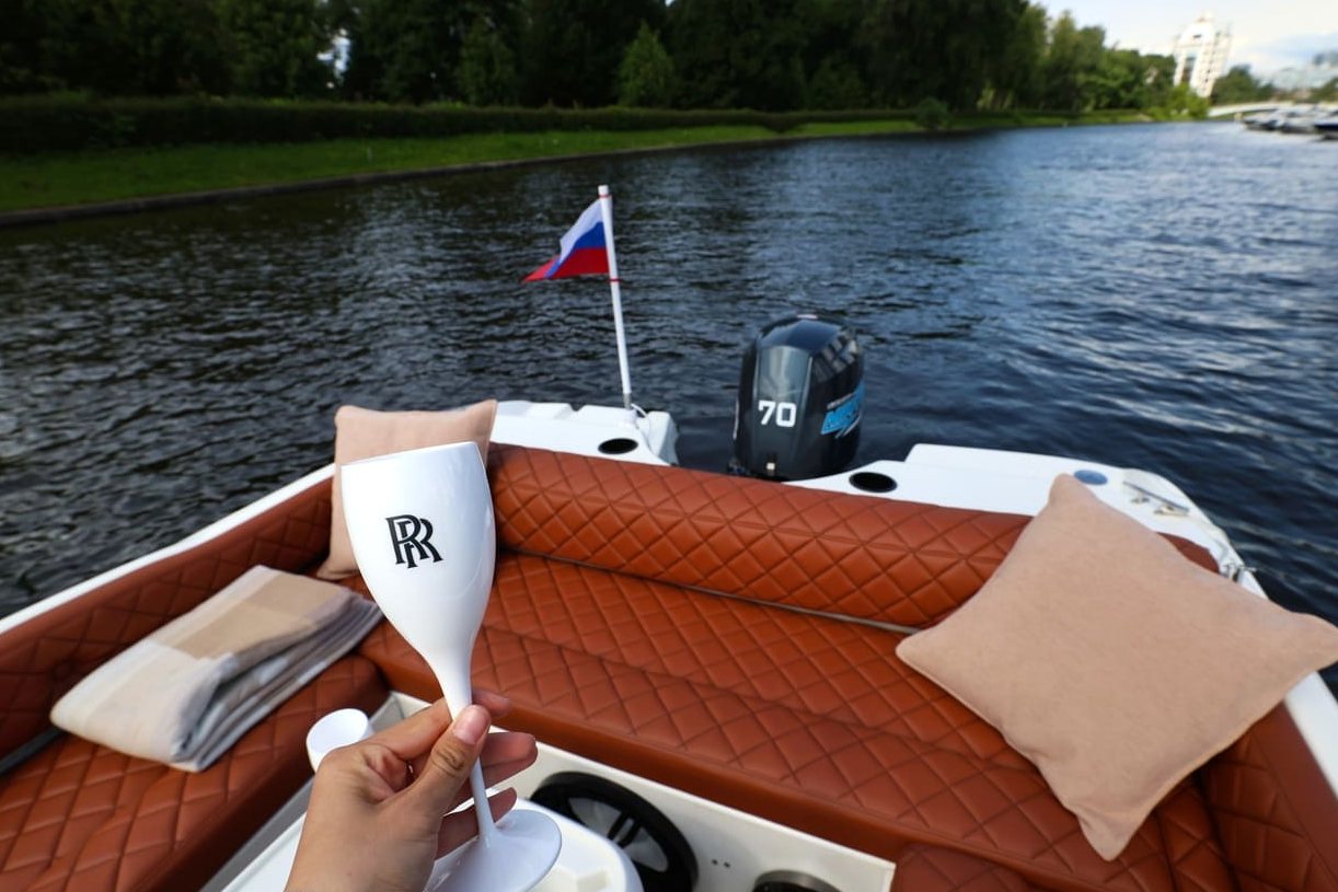 Прокат катера «Роллс» в Петербурге — водная прогулка — фото 13