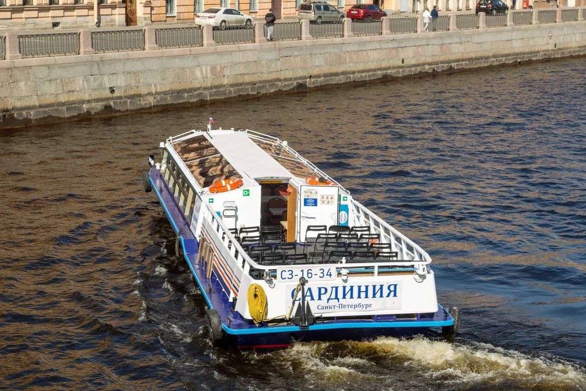 Снять теплоход «Сардиния» на час в Санкт-Петербурге