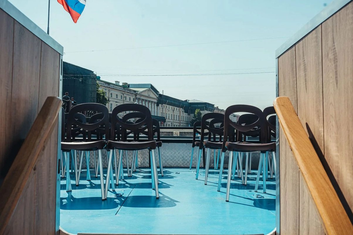 Теплоход «Юсупов» у причала — прокат в СПб — фото 14